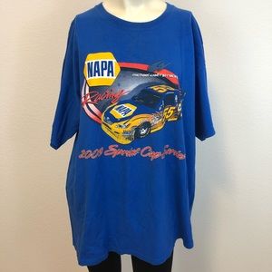 Sprint Cup Series Waltrip NAPA Race Car T Shirt XL